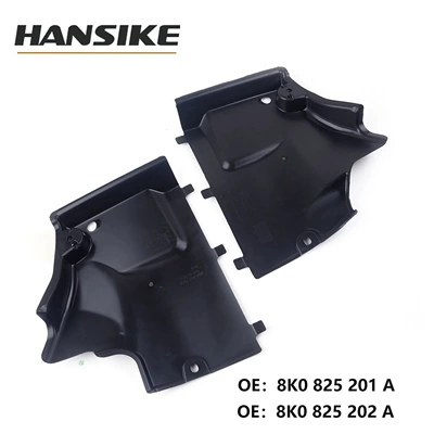 left and right 8K0825201 8K0825202 – Underbody protection plate/engine baffle