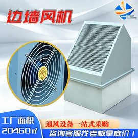 380V工业厂房防爆低噪音风机 玻璃钢壁式轴流排风机DWEX边墙风机