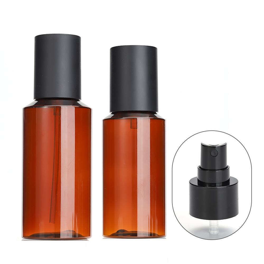Botella Atomizadora y Dosificadora 150ml 100ml Plástico PET con Tapa Completa para Loción