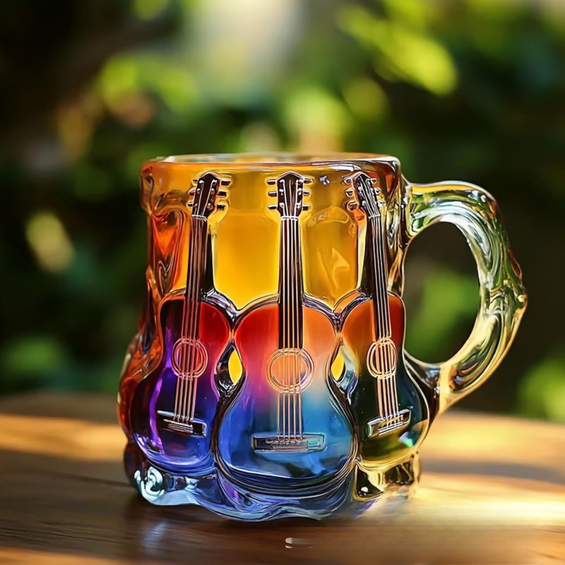 クロスボーダー塗装ブックマグギターコーヒーカップ工芸品マグ装飾特別な装飾品クリエイティブ|undefined