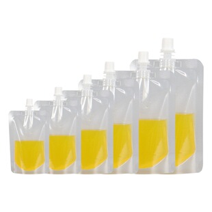 Spout Bag Transparent Food Grade Traditional Chinese Medicine Bag Soup Bag Sour Plum Soup Disposable Beverage Bag Juice Soy Milk Spout Bag