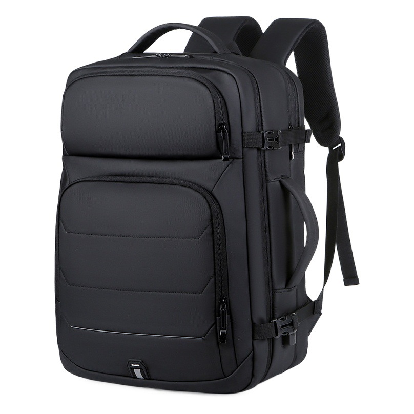 Mochila transfronteriza mochila de negocios para hombres mochila de computadora impermeable bolsa de viaje escalable de gran capacidad de 17 pulgadas regalo