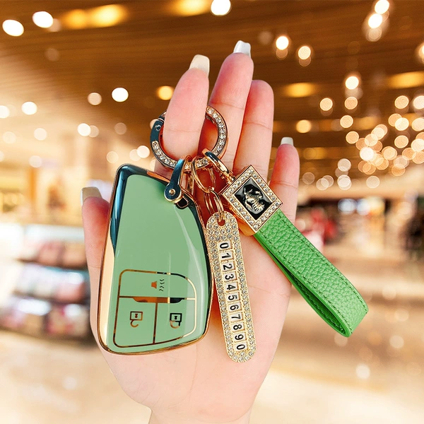 New Buick 3-button [Matcha color] single shell + horse green rope + number card