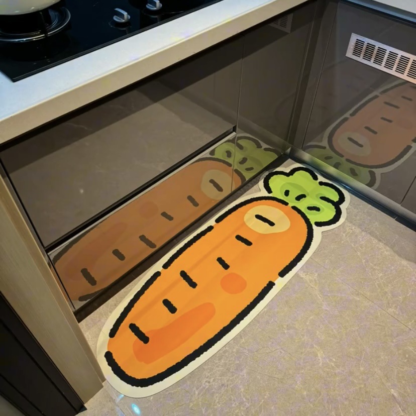 당근 바닥 매트