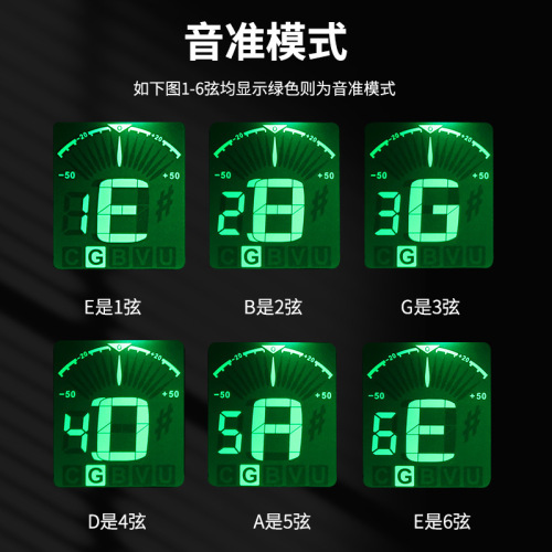 Guitar tuner Anoma electronic tuner Ukulele violin bass twelve equal temperament tuner