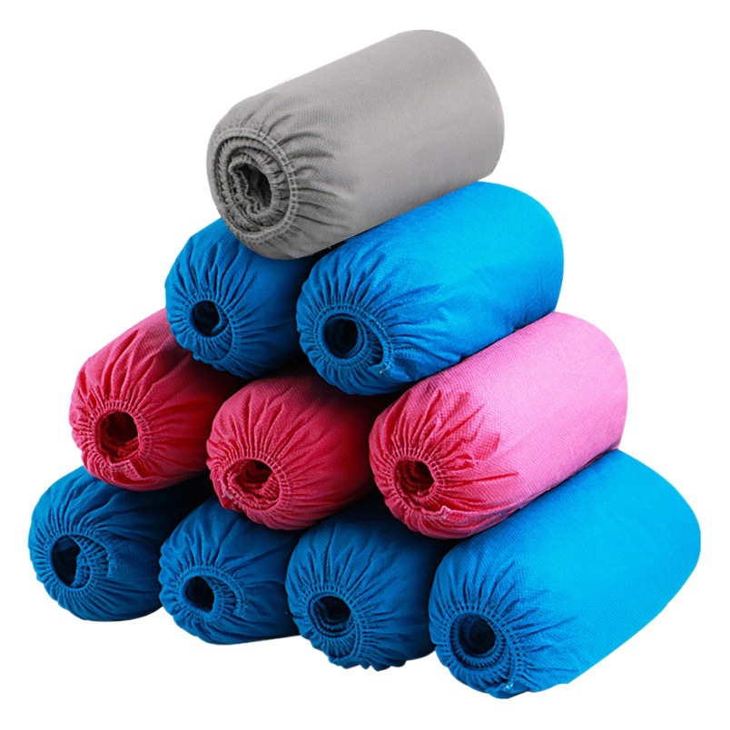 Disposable Non-woven Shoe Cover Adult Household Indoor Hospitality Wear-resistant Non-slip Dust-free Workshop Thickened Dust-proof Foot Cover