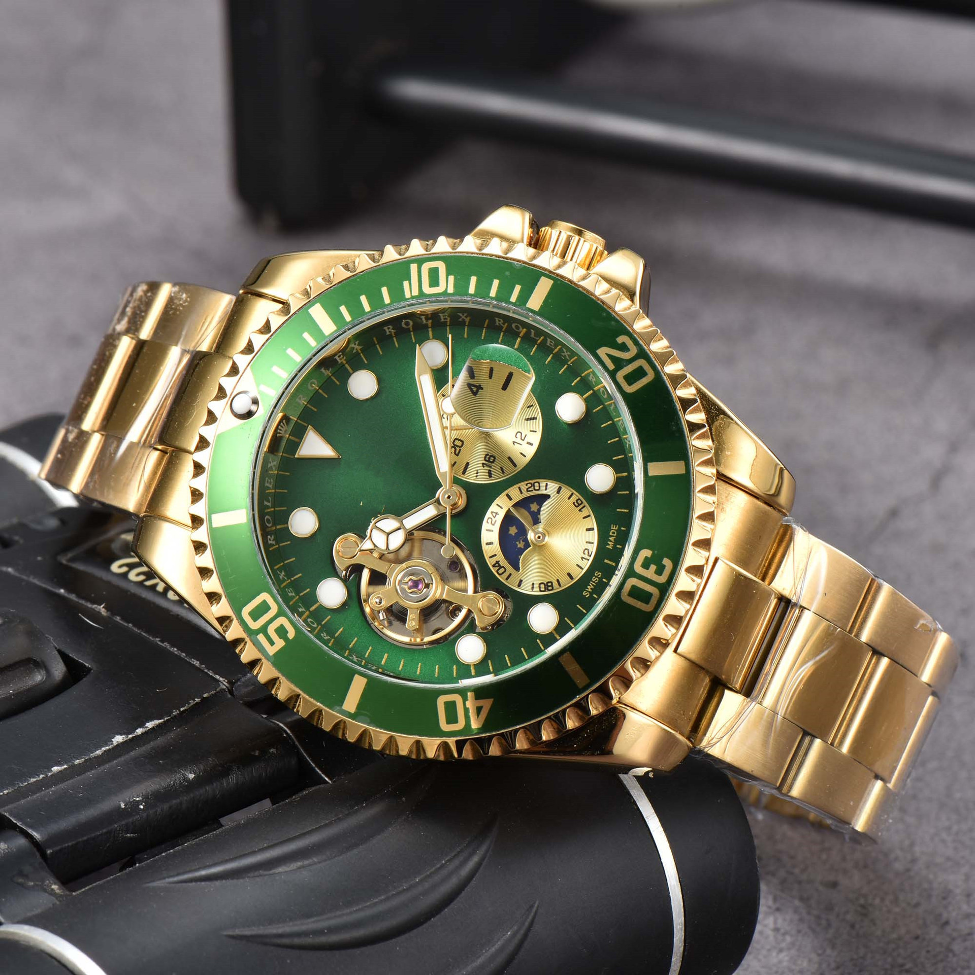 New Fully Automatic Mechanical Laojia Alloy Watch Aliexpress Hot Style