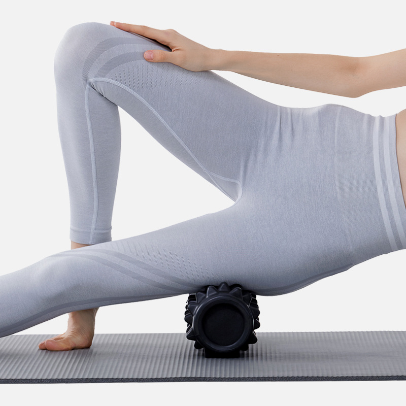 Masaje de relajación muscular sólido alta dureza fitness yoga ejercicio Langya eje de espuma columna de yoga rodillo