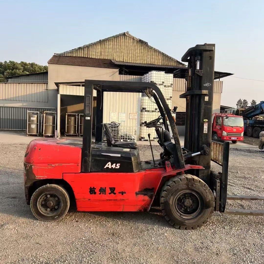 国产杭州叉车二手叉车电动叉车升降堆高搬运三支点小型吨前移式