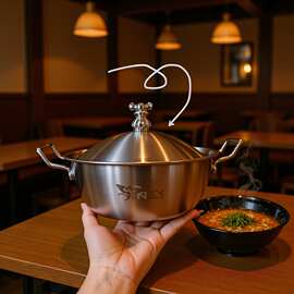 泡面碗 304不锈钢双耳调料碗沙拉碗料理碗 饭碗宿舍宿舍学生饭碗