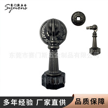 家具五金美式轻奢复古亚克力把手水晶拉手吊坠拉手五金家具配件