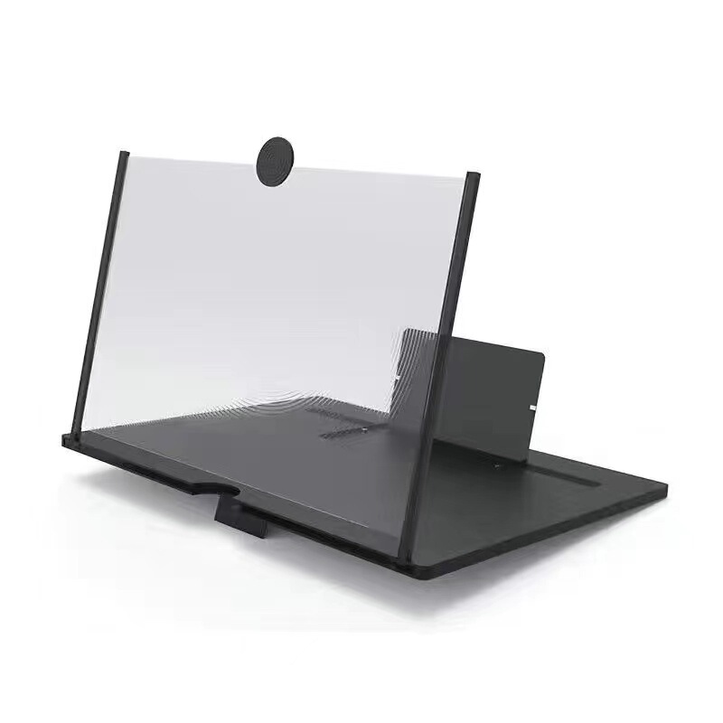 多機能10インチ携帯電話アンプhdスクリーン12インチスクリーン拡大鏡ブルーレイ保護デスクトップスタンド|undefined