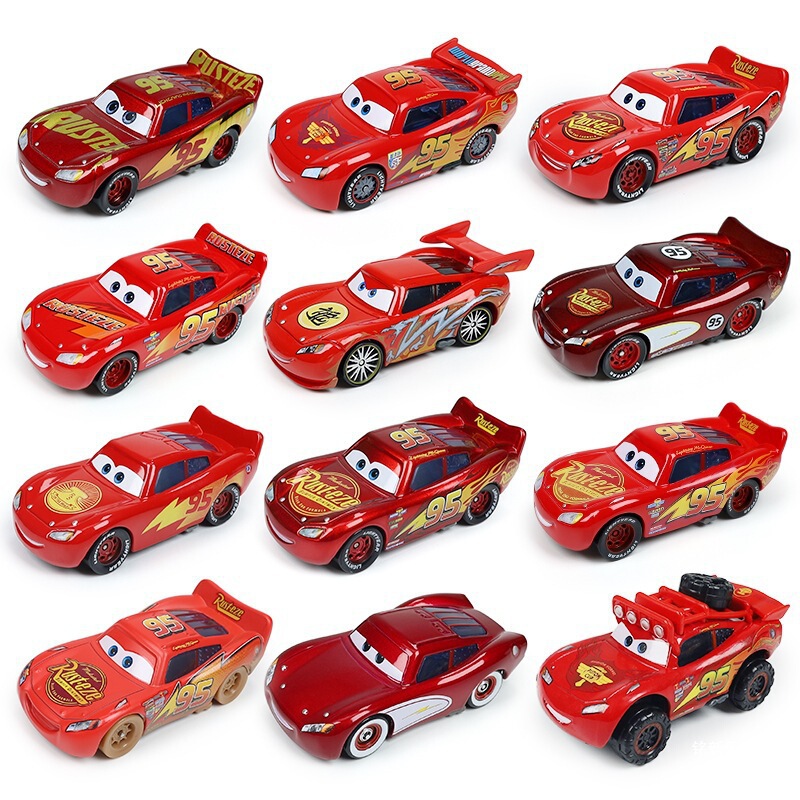 Cars New Lightning Mcqueen Children's Alloy Toy Car Model Collection Gift Scooter