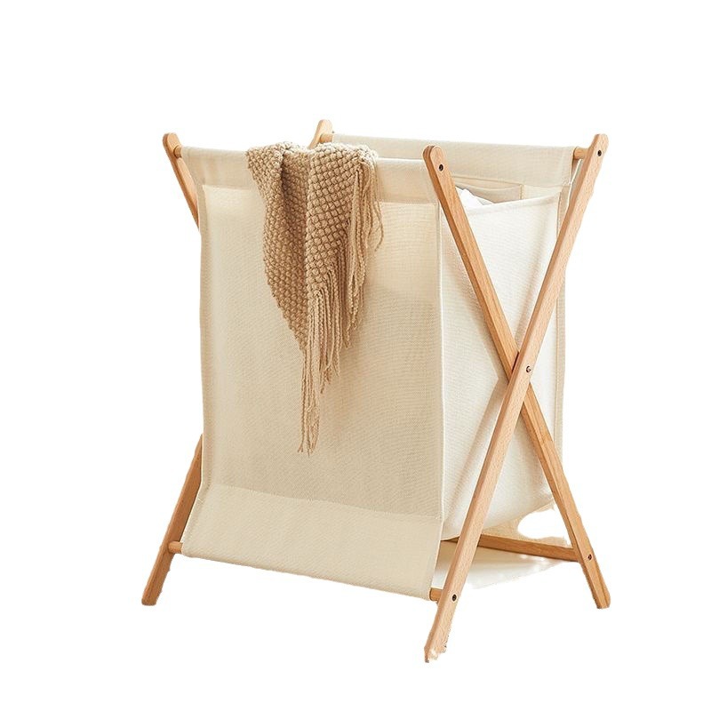 Cesto para ropa sucia plegable y transpirable para hogar