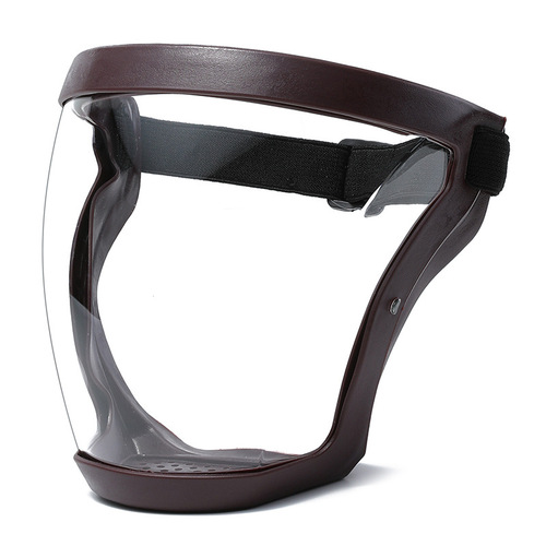 New children's multi-functional integrated protective face mask cross-border full face mask high-definition transparent dustproof splash-proof