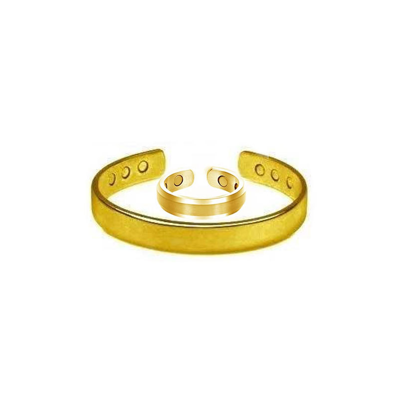 Fashion Solid Color Alloy Plating Unisex Rings Bracelets