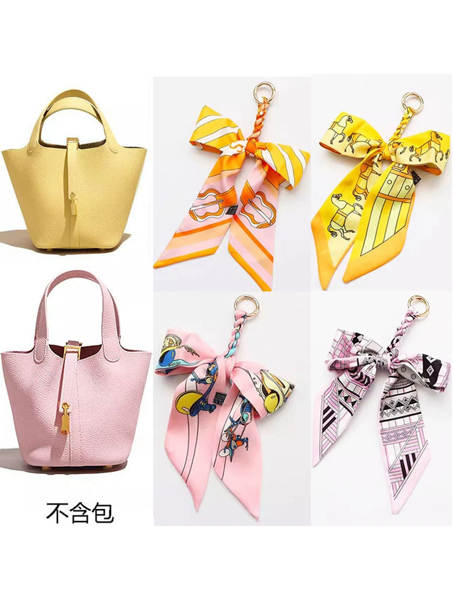 Сумка- basket? Please translate: Basket, pendant, bag with bow, fashionable accessory