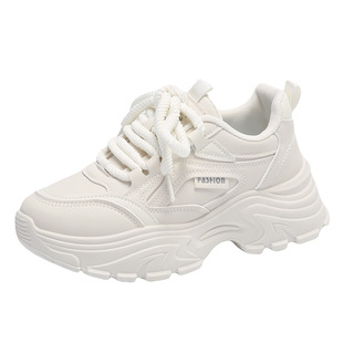 Stomp Feeling Thick Bottom Torre Shoes Women's 2025 New Autumn Foot Shock Size 34 Shock Absorption Running sneaker