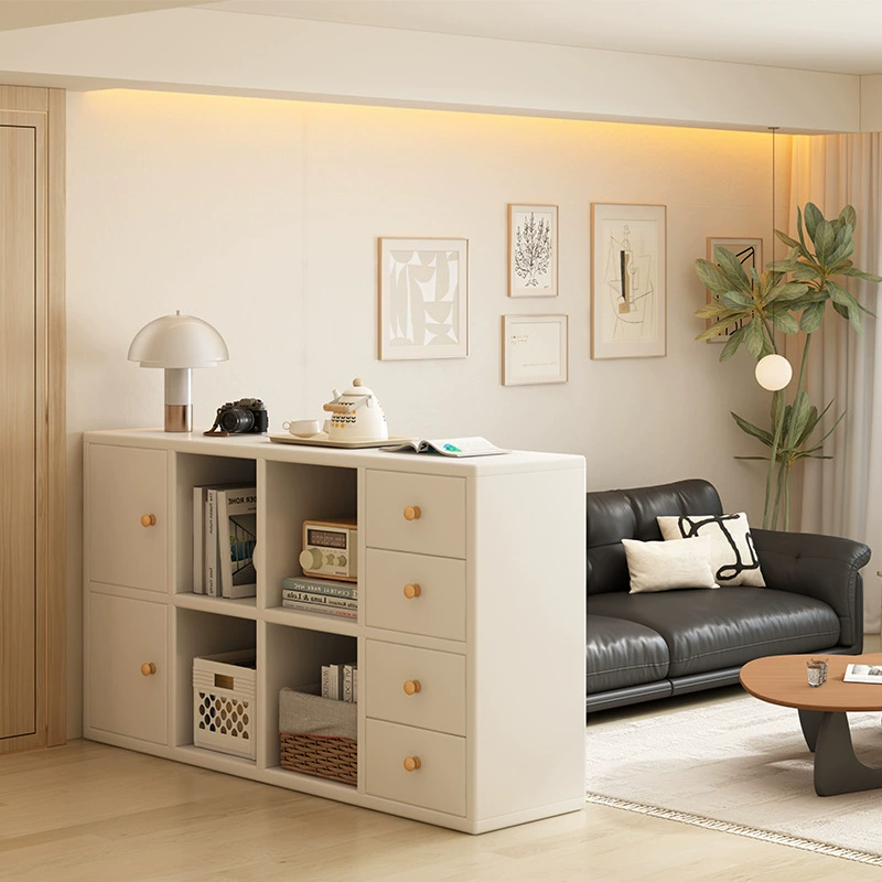 Книжный шкаф из цельного дерева, шкаф для хранения от пола до потолка, перегородка для гостиной, диван, боковой шкаф, настенный шкаф для хранения, домашняя книжная полка