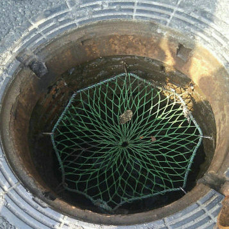 广州永牌绳网编织厂价供应下水道安全网|地下井防护网|沙井防坠网