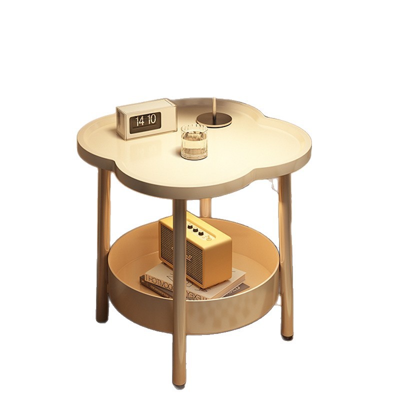 Taberna de cabecera alternativa de viento crema pequeña habitación de alquiler creativa simple estante de cabecera de la cama pequeño lado