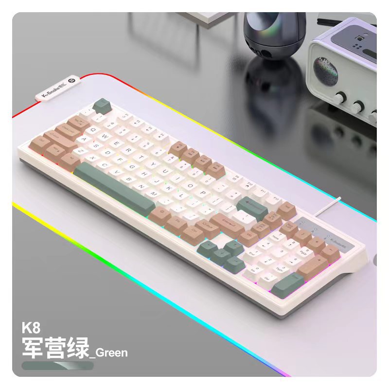 マムシkm 800有線機械手触りキーボードマウスセット98ボタン電競ゲームコンピュータノートオフィス|undefined