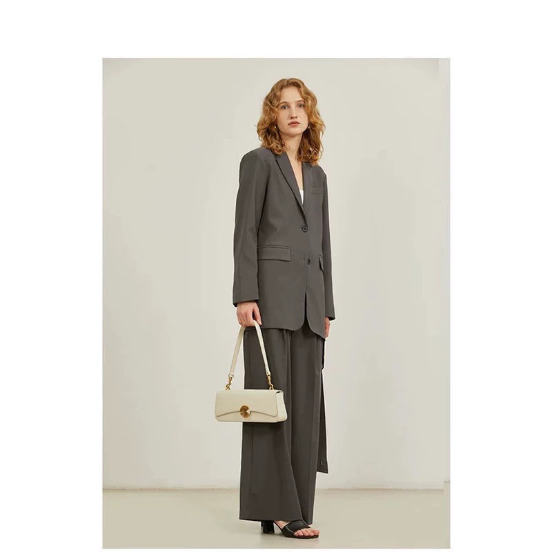 French Style Square Shoulder Bag For Women Versatile Small Handbag_voghion.com
