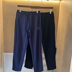 【25091102】秋冬新款情侣针织休闲运动裤直筒高腰显瘦