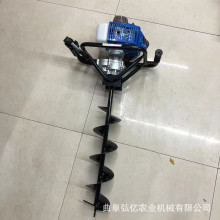 果树种植手提钻坑机葡萄园支架防风架钻孔机多用途冬季钻冰机