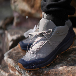 2025 New Autumn and Winter Waterproof Mountaineering Hiking Shoes Mid-Top Outdoor Sports Casual Shoes Men's Breathable Trail Running Shoes