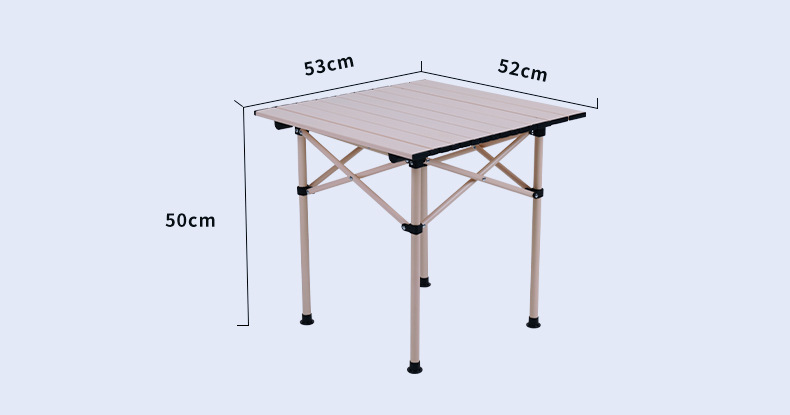 户外折叠桌超轻铝合金便携式蛋卷桌露营烧烤野餐桌子钓鱼野炊装备详情20