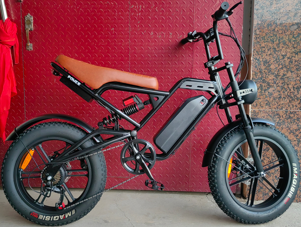 Customized Cross-Border Foreign Trade 20inch Off-Road Lithium Battery Electric Motorcycle Two-Wheel Electric Vehicle Motorcycle Bicycle Electric Vehicle