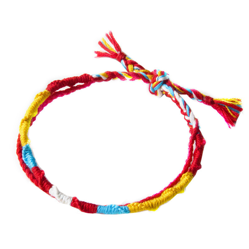 Hand-woven Anime Peripheral Red Same Bracelet Couple Friendship Bracelet Your Name Wholesale