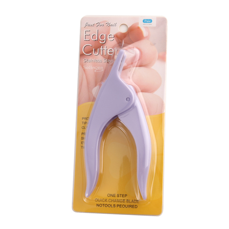Cortaúñas en Forma de U de Plástico y Acero Inoxidable Portátil para Manicura image 12
