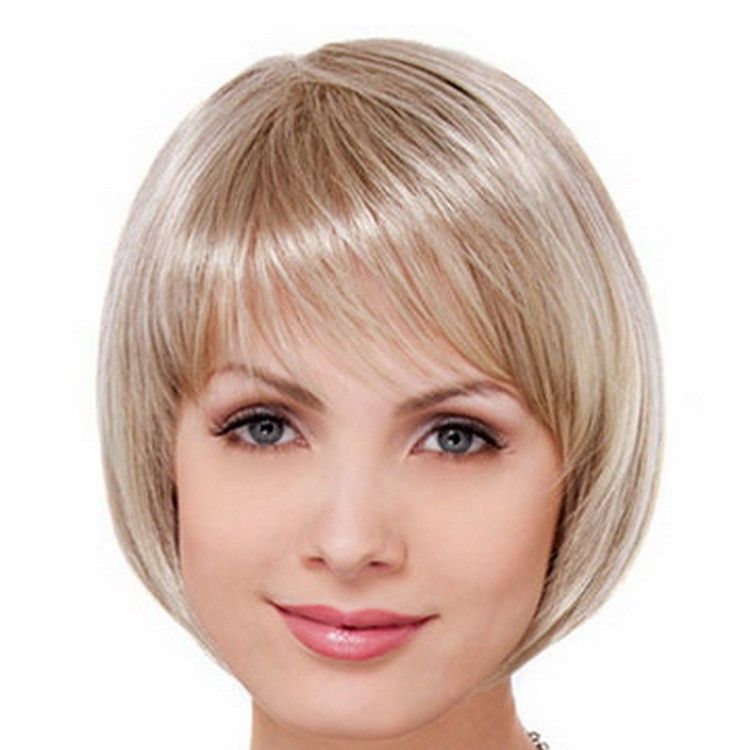 Perucas Bob Fashion com Extensão de Cabelo Sintético Curto Estilo Cogumelo - Disponíveis em Estoque_voghion.com