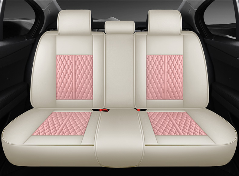 25 Years New Universal Diamond Perforated Leather Car Seat Cushion Seat Cover Dropshipping Wholesale International Station Export