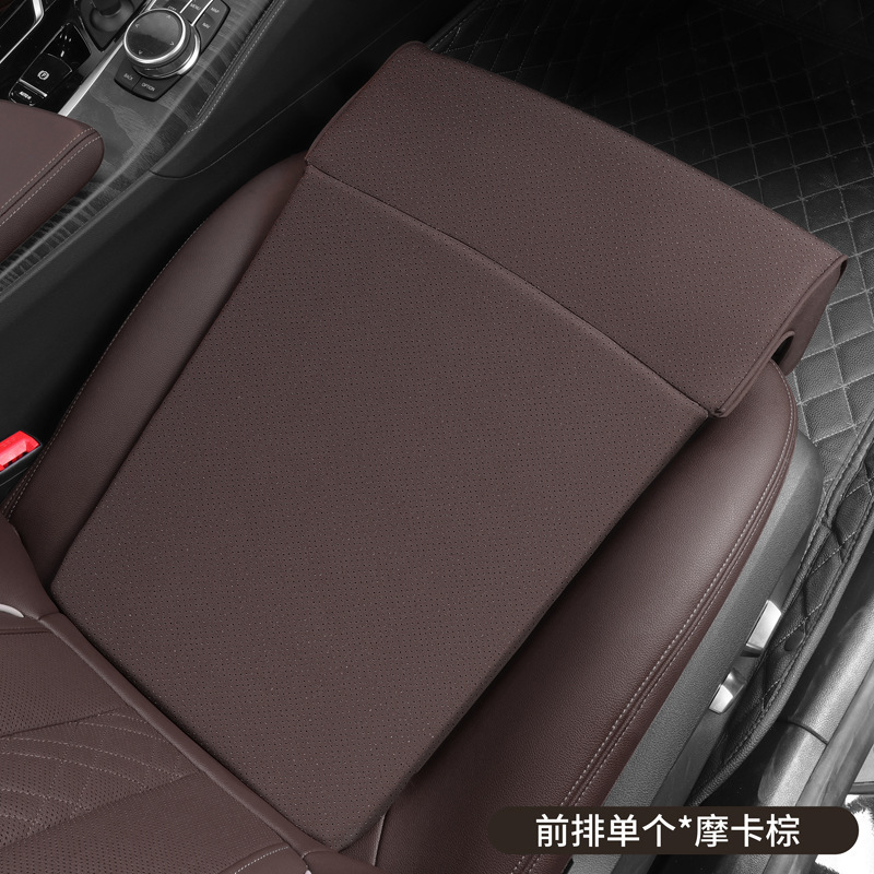 自動車の座布団と長い足の女性の運転手の車載の主な助手席のシートは神器の滑り止めを支えて、位置を移動しません。|undefined