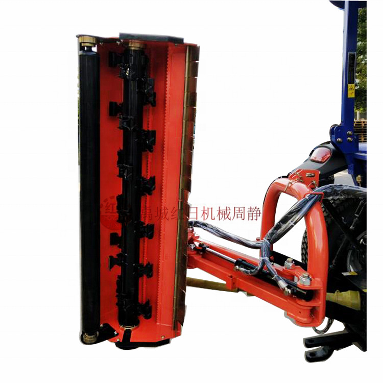 1.4米连枷式割草机  多角度旋转树木修剪割草机  侧移树空割草机