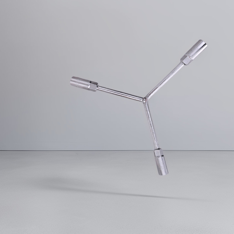 汽修工具三叉套筒扳手 铬钒45钢硬度好扳手 Y字形扭矩大T轮胎扳手