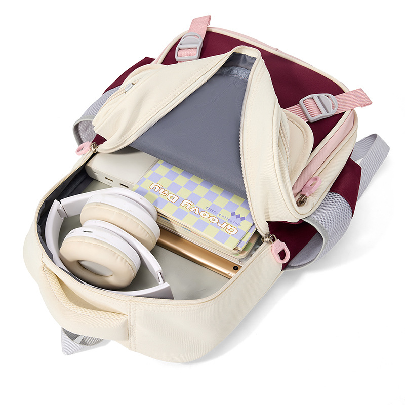 Nueva mochila escolar a prueba de derrames de agua, mochila práctica para niños y niñas, mochila para niños de viaje de ocio ligera