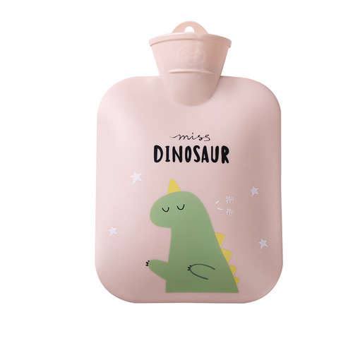 创意新款注水热水袋卡通简约加厚大暖手宝灌水学生便携防烫暖水袋