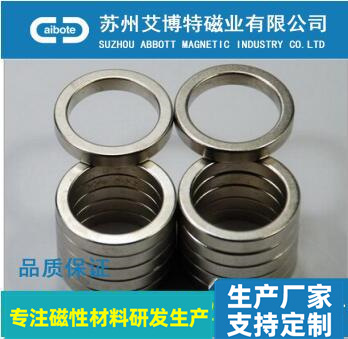 圆环磁铁  口红管磁环 粘结磁铁 磁环  粘结钕铁硼 多极磁环