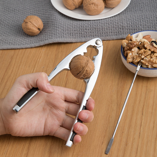 ✅ Walnut Clamp Peeling Clamp Pecan Sheller Tool Household Nut Opening Walnut Clamp Peeling Walnut