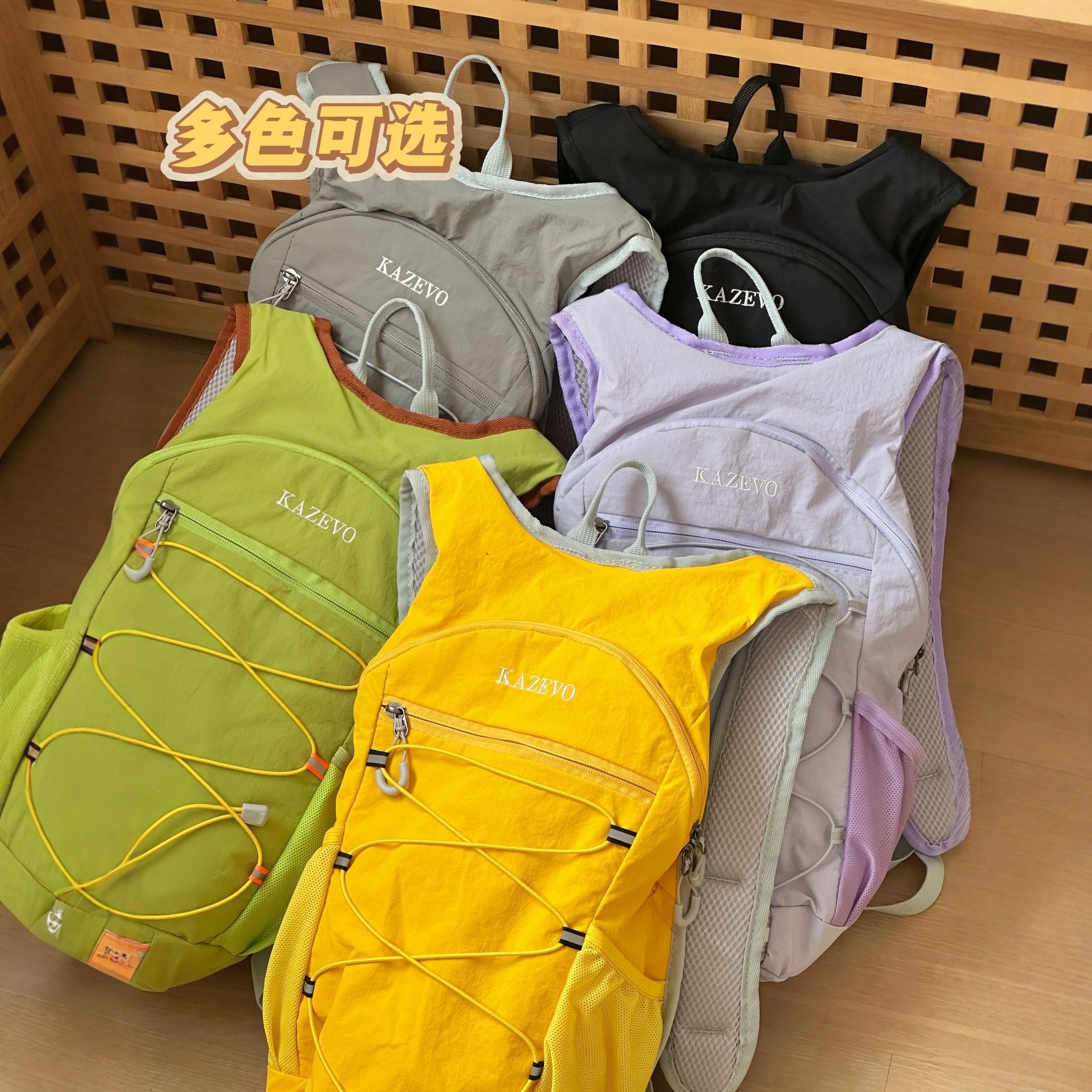 Lightweight Outdoor Sports Hiking Camping Large-Capacity Mountaineering Bag Lightweight Short-Distance Travel Storage Bag Backpack