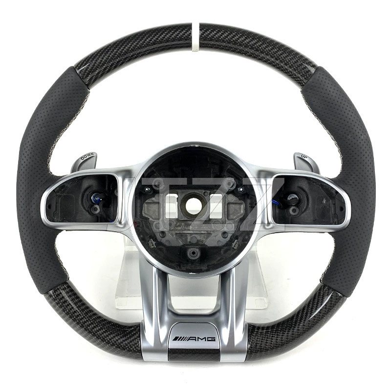 Подходит для Mercedes‑Benz AMG A/C/E/G-класса, C205 W166 W167 W213, старые и новые, карбоновый руль