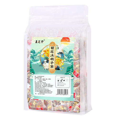 Chrysanthemum, cassia seed tea, wolfberry tea bag, late night tea, burdock root, honeysuckle tea, herbal tea, drop shipping