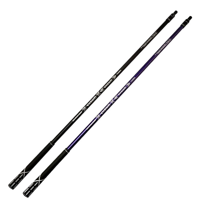 Telescopic folding fishing net for fishing