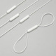 [disposable] 1 pack (about 1000 pieces) - korean wax rope - cylindrical white