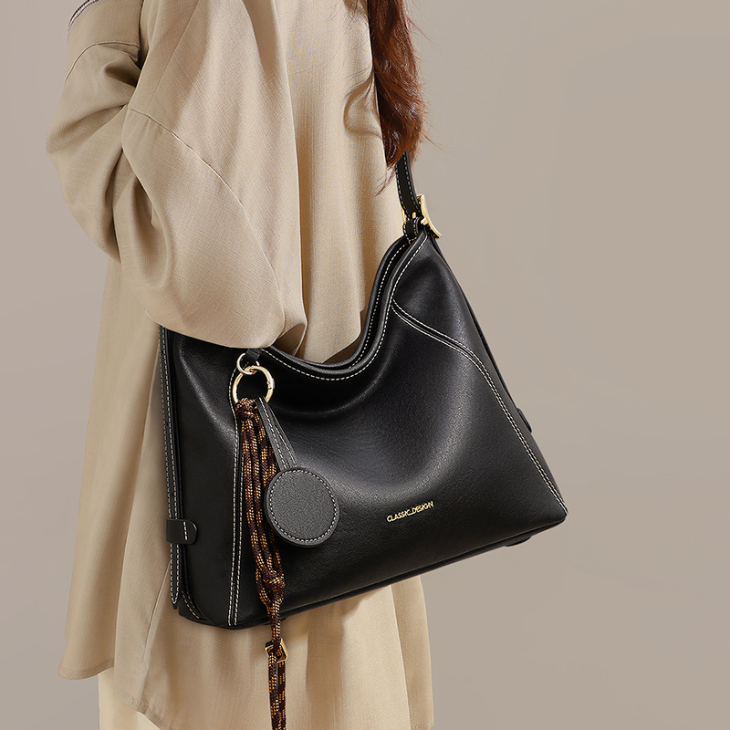 Women's Handbags 2026 New Arrival Summer Genuine Leather Shoulder Crossbody Bag Commuter Tote Hobo Bag