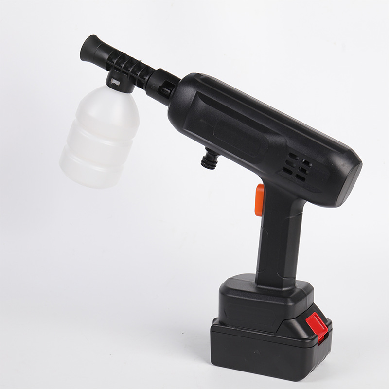 805 Multifunctional High-Pressure Car Wash Water Gun Portable Wireless Charging Household Car Wash Artifact Gardening Car Wash Spray Gun